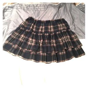 Abercrombie & Fitch Plaid Skirt